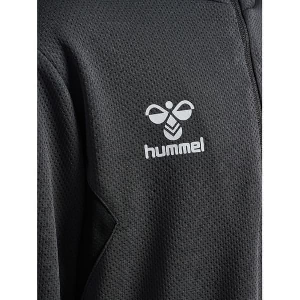 Äkta sweatshirt 1/4 zip barn Hummel - asfalt