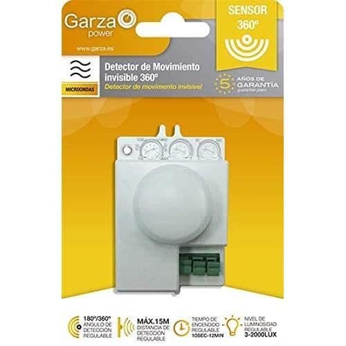 Garza Invisible Microwave Rörelsedetektor, Vit - 430036