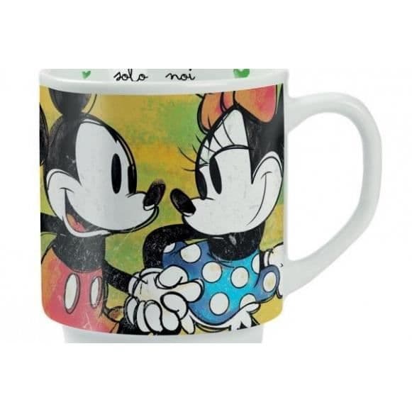 Mugg - EGAN - MICKEY Kärlek Söt Kärlek - 350 ml - Grön - Keramik - Barn