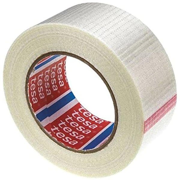Palltejp - TESA - tesapack 4591 - 50 m x 50 mm - Transparent - Polyester och glasfiber