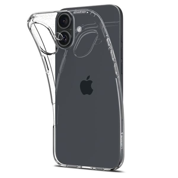 Spigen Liquid Crystal-fodral för iPhone 16 - Klar