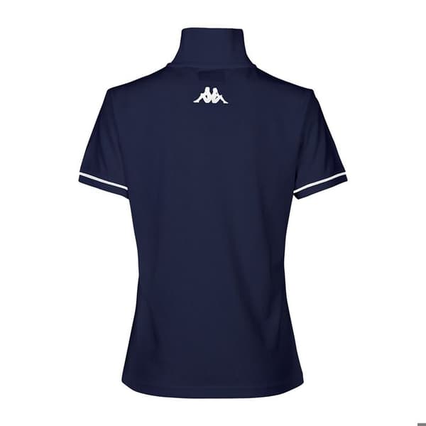 Polo - KAPPA - Barla - Blå - 100% bomull - Rak passform