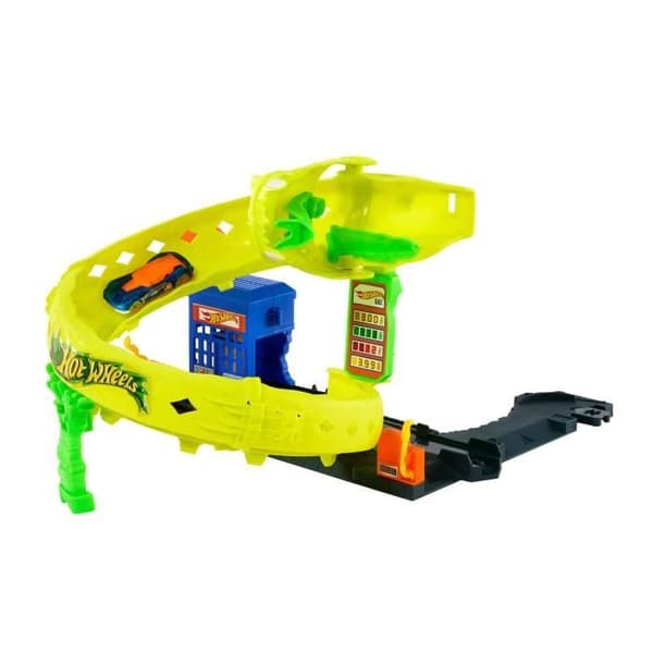 Hot Wheels - Looping Orm-set med gjuten metallbil - Hot Wheels - JBM63