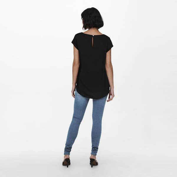 Blus med rund hals nova Dam ONLY