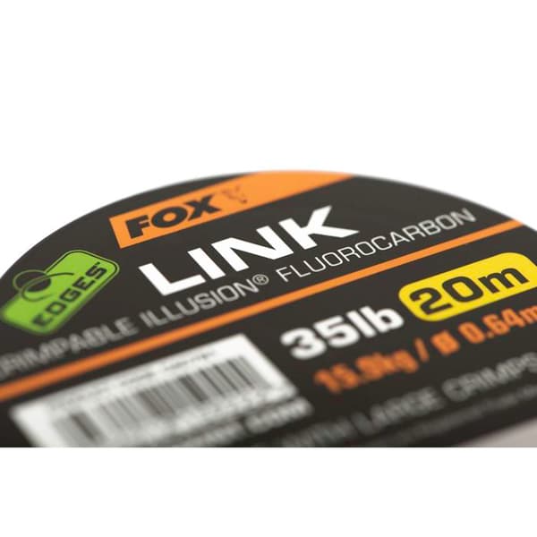 Fluorokarbons Fox Edges Länk illusion 20 m - 0,53 mm