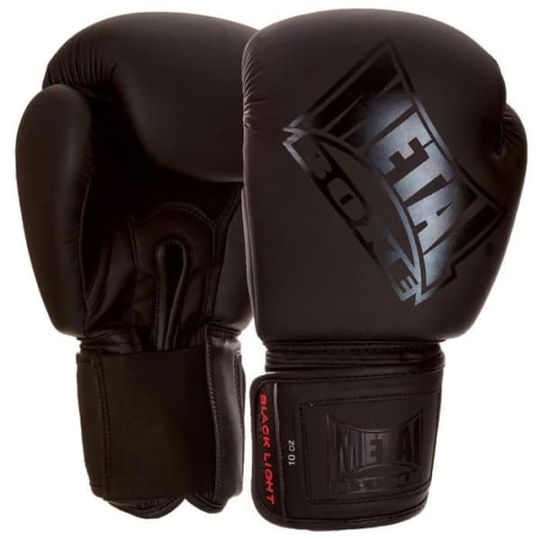 -Gant de boxe Metal Boxe "black light"-14 oz-Negro