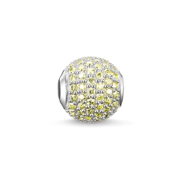 PENDANT - THOMAS SABO - K0123-051-33 - Dam - Grön - Silver 925