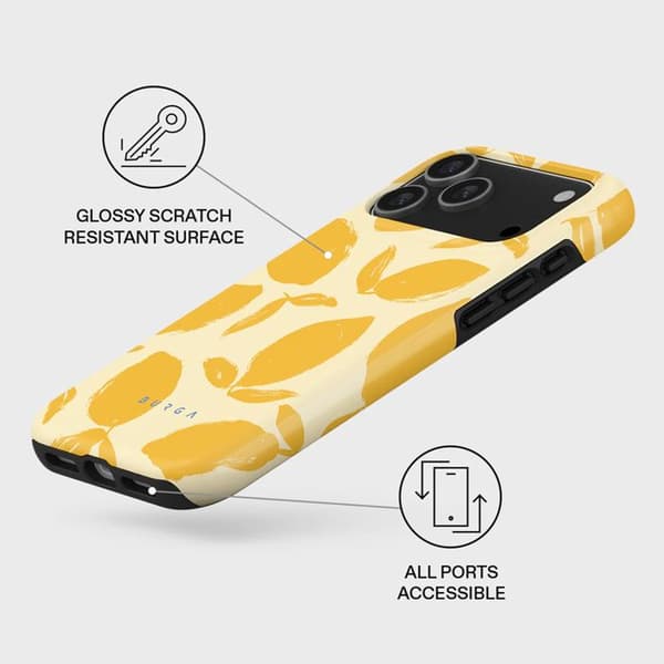 Coque Tough MagSafe Apple iPhone 17 Pro Max - Citron Tart