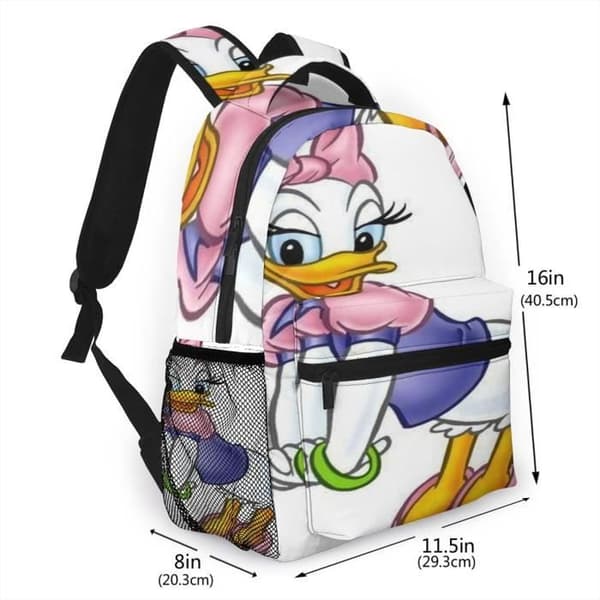 Mångsidig ryggsäck, 26-Anime Donald Duck Tryck (9) unga studenter vuxna