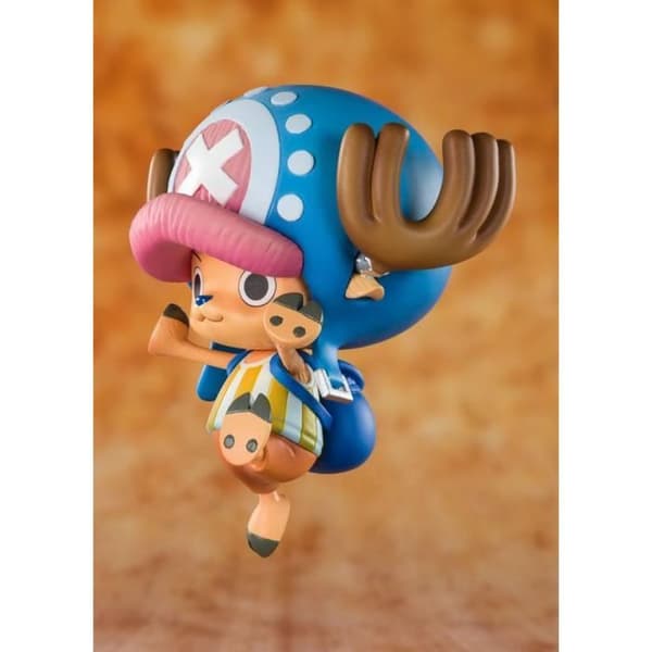 Statyett - BANDAI TAMASHII NATIONS - FiguartsZERO - Sockerbitsälskande Chopper - Ros - 7 cm