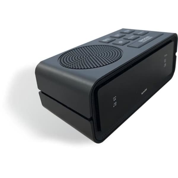 Radio Väckarklocka - TechniSat - Digiclock 2 - LED-display - FM-funktion - Batteridriven