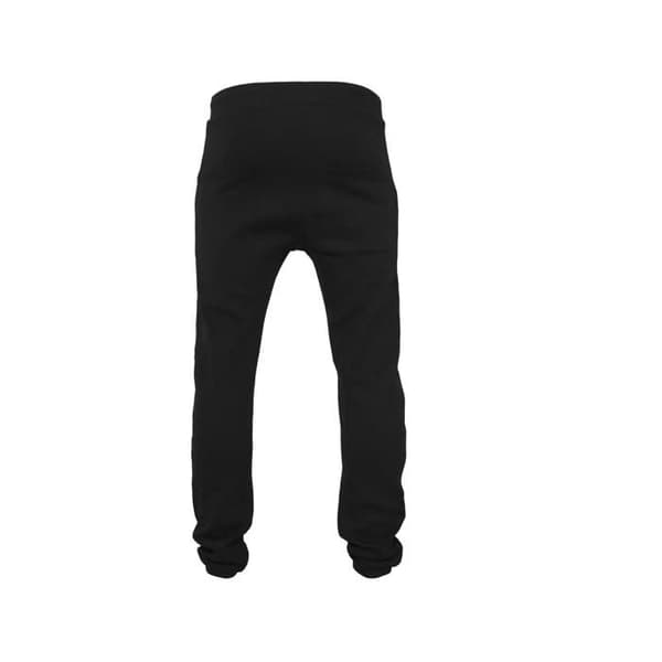 Bygg ditt varumärke Heavy Deep Crotch Sweatpants Herr, Svart, S