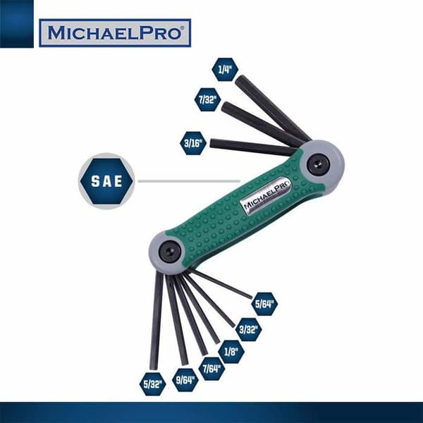 Cle allen - cle a 6 pans - cle manlig hexagon Michaelpro - MP001007