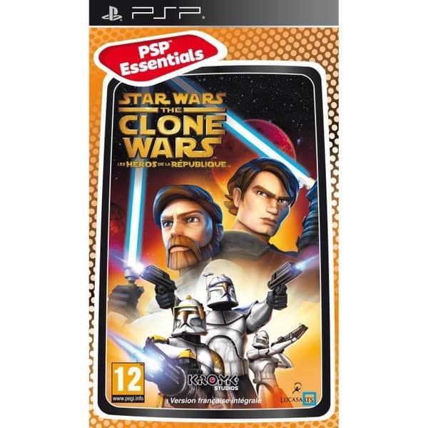 STAR WARS CLONE WARS REPUBLIC HEROES / PSP