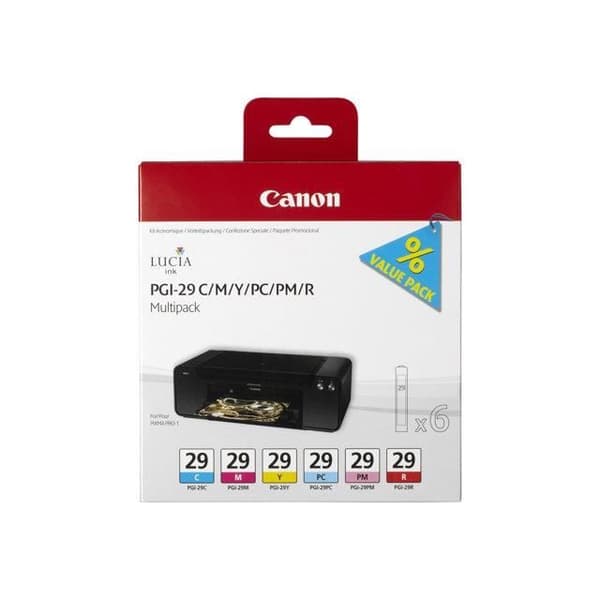 Canon PGI-29 Multipack färgbläckpatroner