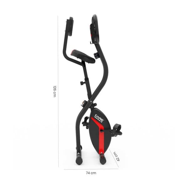 Hopfällbar motionscykel - CARE - CV-315