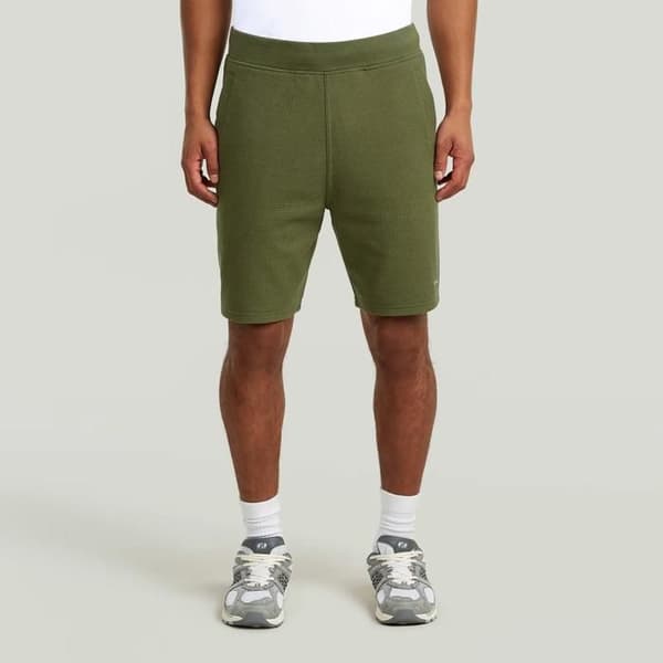 Kort i strukturerad jersey G-Star