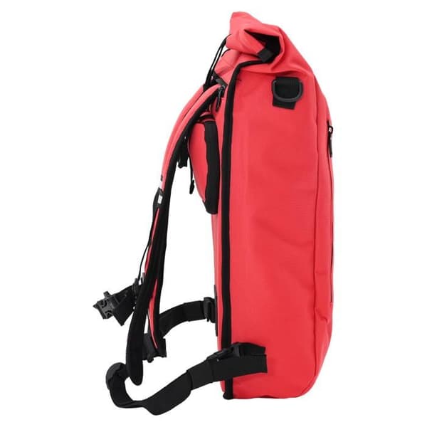 Cykelväskor för pakethållare - 20 L - Röd - Polyester - 31x13x58 cm
