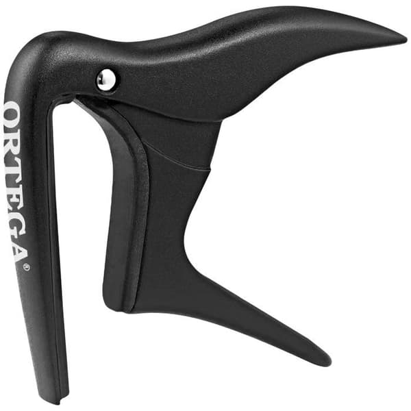 Ortega Capodastre Akustisk Svart Satin Capodastre