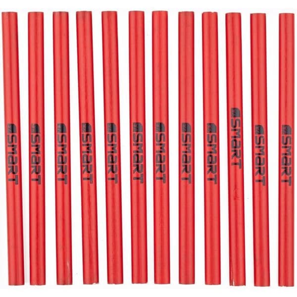 Markering - Smart365 mjuka snickarkritor, 175 mm, 12 stycken
