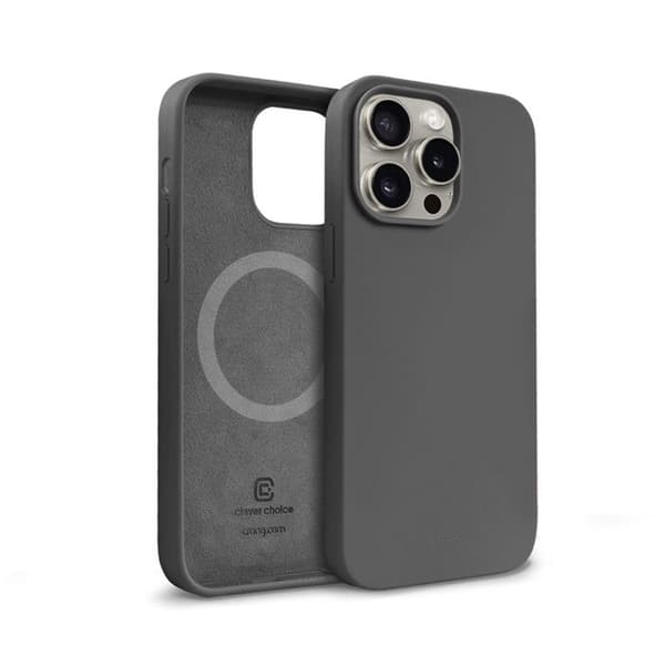 Telefonfodral - Crong - iPhone 15 Pro Max - Titan - Flexibelt - MagSafe