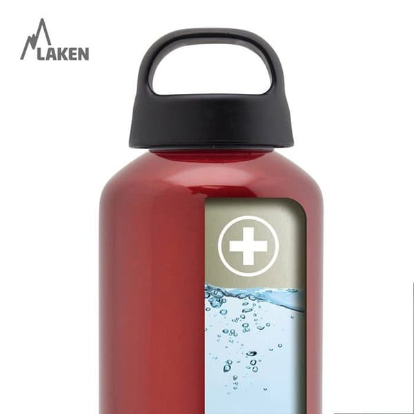 Vattenflaska - Laken - 31-OR - Aluminium - 600ml - Orange