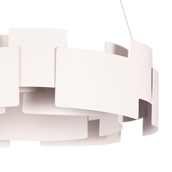 LED-hänglampa TORINO VIT 24W
