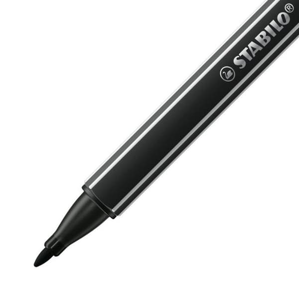 Filtpennor - STABILO - pointMax - 4 färger - medium spets - ultrabeständig