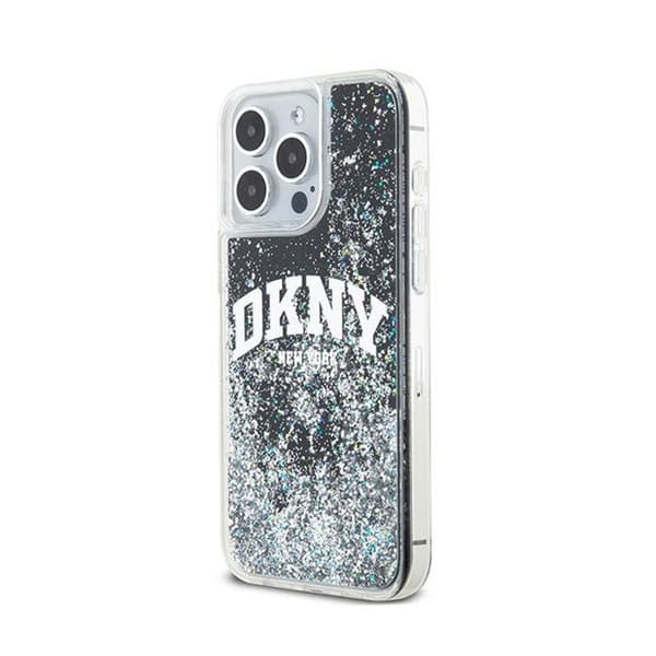 Smartphone-fodral - DKNY - iPhone 15 Pro Max - Svart - Glitter - Mjuk