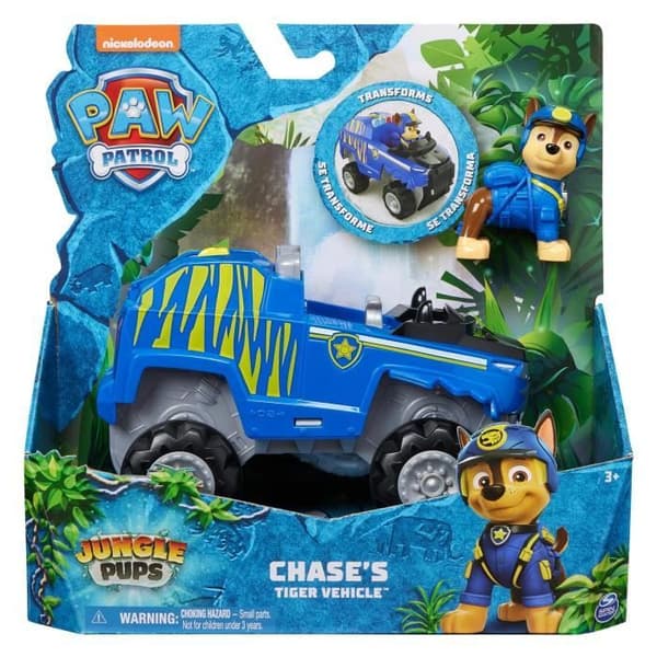 SPIN MASTERFORDON + FIGURJAKT JUNGEL PUPS Paw Patrol
