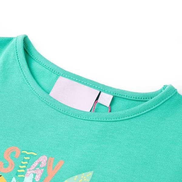 T-shirt för barn mint 92/104/116/128/140