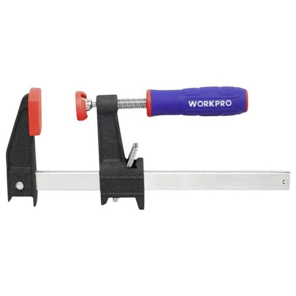 Skruvklämma med snabbspänningsfunktion WorkPro WP232032 Längd: 450 mm