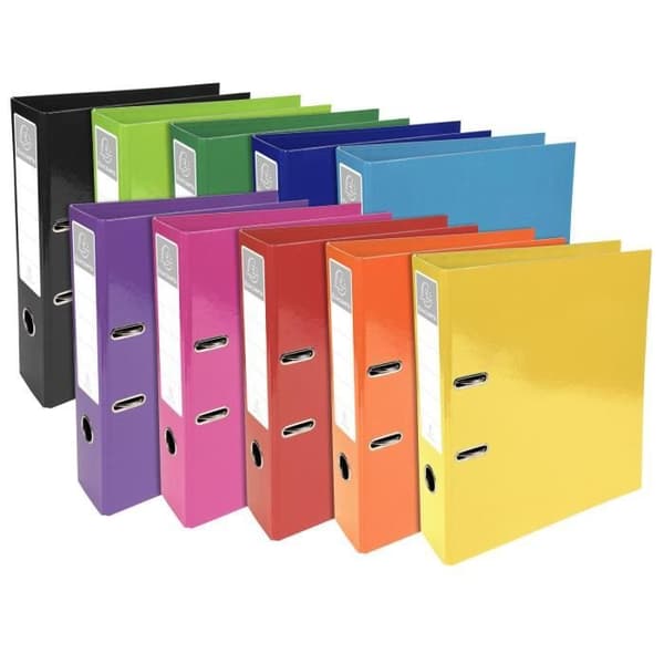 Häfthäftare - Iderama - Prem'Touch® - Rygg 70mm - Assorterade färger - A4