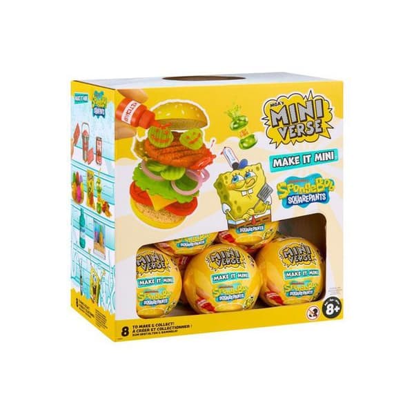 Jouet Miniverse - Samlarset Make It Mini Spongebob miniatyrer i resin DIY