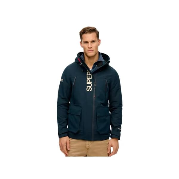 Superdry Herr Ultimate Vindjacka Blå Syntetisk