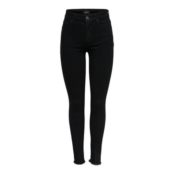 Damjeans - Only - Blush life - Svart - Normal storlek - Sträckbar