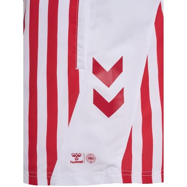 Hummel DBU Fan 24 badshorts - tango röd/vit