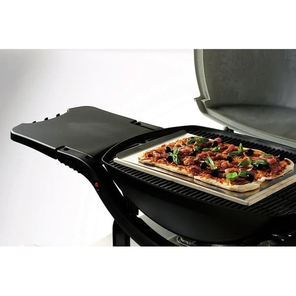 Förglasad rektangulär pizzasten