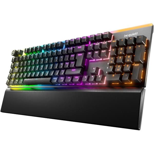 Gaming mekaniskt tangentbord - Tyst taktil - VAR QUIET! - Ljusmontering - FR ISO - ARGB