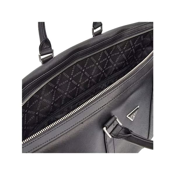 Guess Certosa Saffiano Smart Weekender åkpåse - svart - TU
