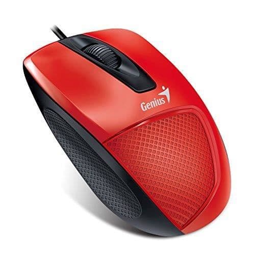 Optisk Mus - GENIUS - DX-150X - Trådad - USB - 1 dpi - Röd