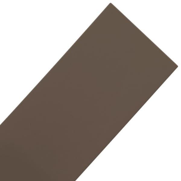 vidaXL Trädgårdskant Brun 10 m 15 cm Polyeten 154398