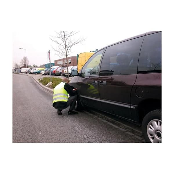 CARPOINT Oxford säkerhetsväst - Storlek XL - Gul