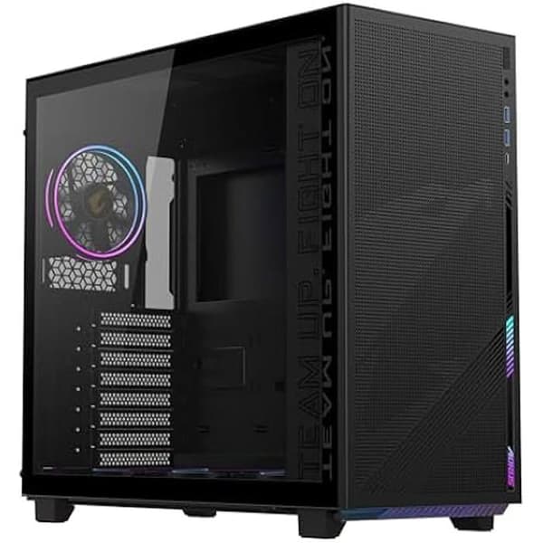 Chassi - GIGABYTE - Aorus C400 - Härdat Glas - Vertikal Luftflöde - Vertikal GPU-installation