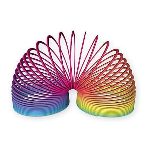 ALLDORO FLEXI RAINBOW FJÄDER, DIAMETER CA. 7,4 CM-REGNBÅGSFÄRGER
