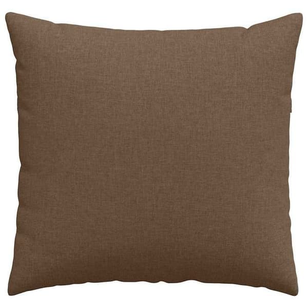 vidaXL Soffkuddar 2 st Brun 45 x 45 cm tyg 42013915