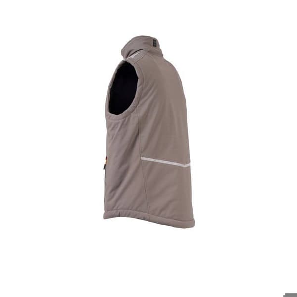 Payper Wear Stream Lite Pad är en ärmlös arbetsjacka - rök/svart
