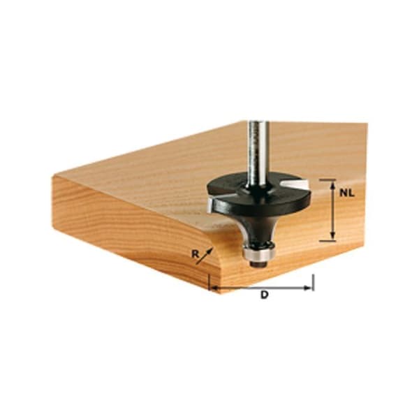 HW formfräs - FESTOOL - Med 8mm skaft - Mått: 5mm
