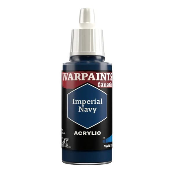 Akrylfärg för miniaturer - The Army Painter - Marinblå - 18 ml - Blandkula inkluderad