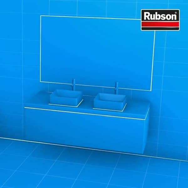 Rubson bad- och köksspackel - 150 ml tub - Transparent